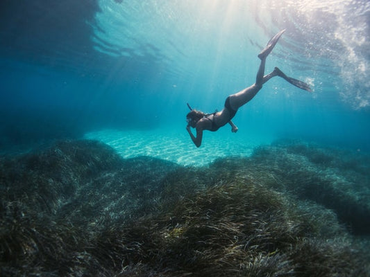 woman-snorkeling