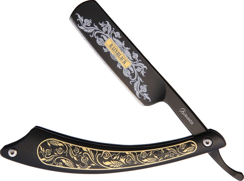 Albainox Rainblack Straight Razor