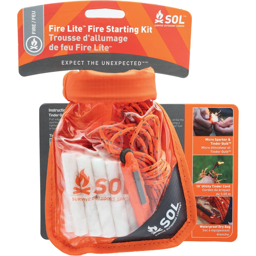 Adventure Medical Fire Lite Kit in Dry Bag