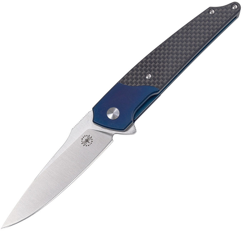 Amare Pocket Peak Linerlock Blue Knife