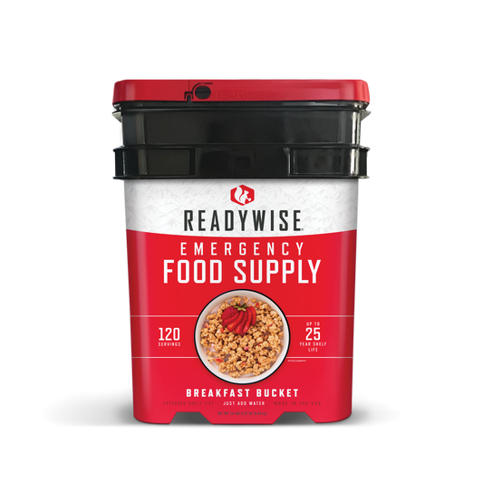 ReadyWise 120 Serving Breakfast Only  Bucket