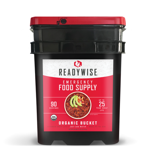 ReadyWise 90 Serving Organic Bucket