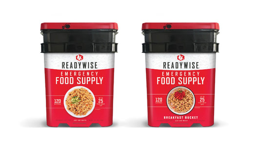 ReadyWise 240 Serving Package - Entrée and Breakfast Buckets